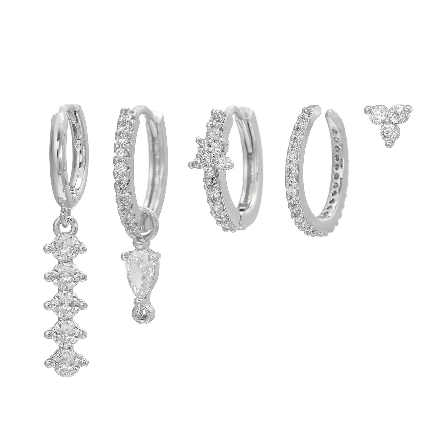 Light-luxury Feng Shui Teardrop Earring Set