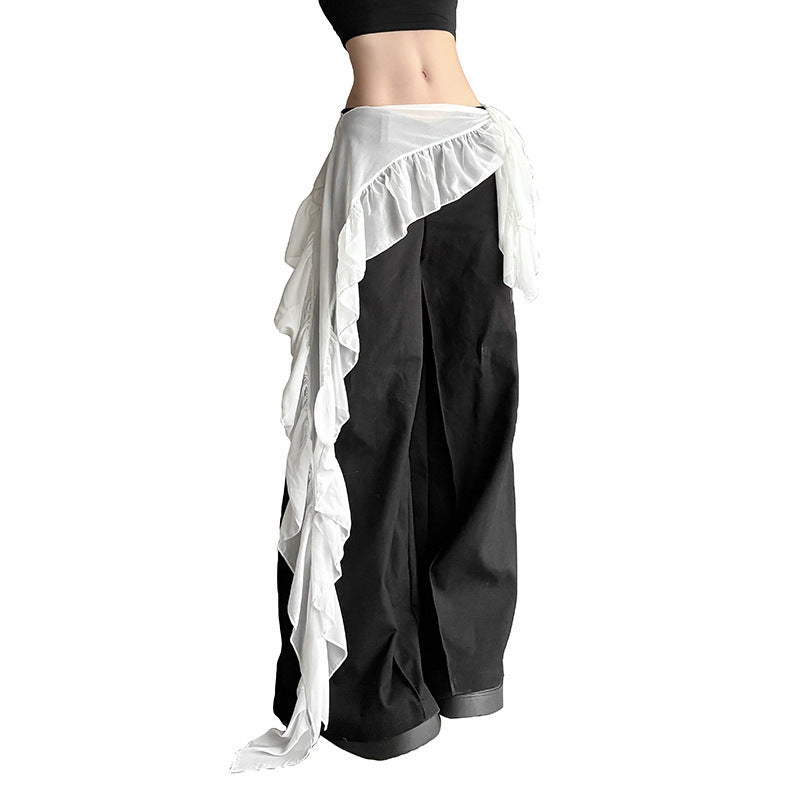 New Womens Fashion Ruffled Waist Cincherversatile And Figure-flattering