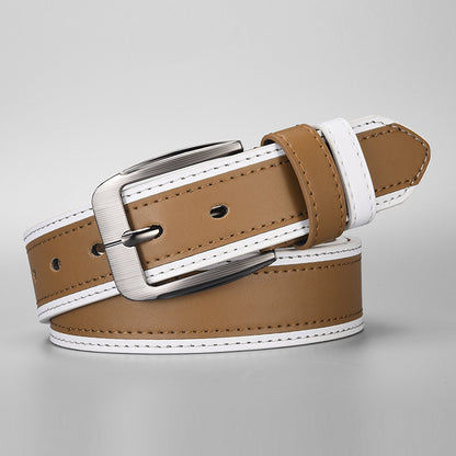 Fashionable Pin-Buckle Business-Grade Casual Belt