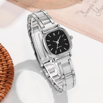 Women's Alloy Square Roman Quartz Watch