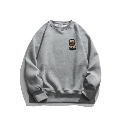 New Simple Drop-shoulder Sleeve Sweater For Men