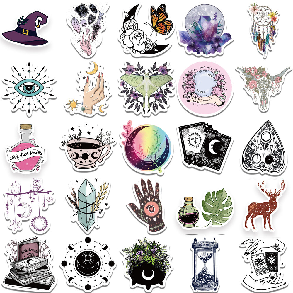 Bohemian Wizard Series Graffiti Stickers