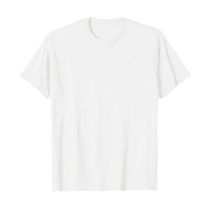 Mens Fashion Sports T-Shirt Casual Stretch Crew Neck