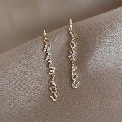 Earrings Women'S Net Red Earrings Personalized Design Earrings