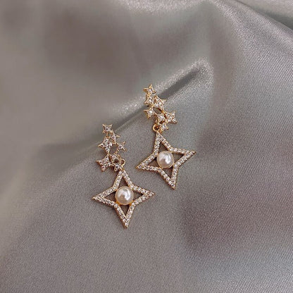 Earrings Women'S Net Red Earrings Personalized Design Earrings