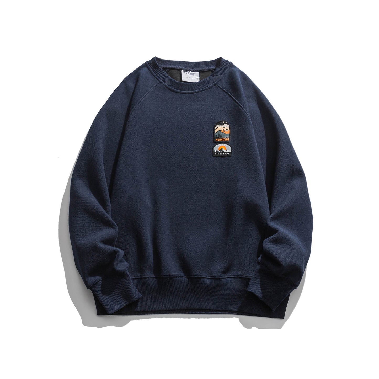 New Simple Drop-shoulder Sleeve Sweater For Men