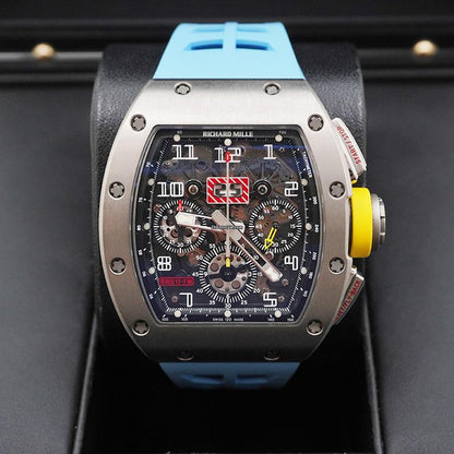 Richard Mille RM 011 RM11-FM Chronograph Felipe Massa Titanium 50mm Openworked Dial