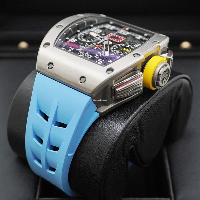 Richard Mille RM 011 RM11-FM Chronograph Felipe Massa Titanium 50mm Openworked Dial