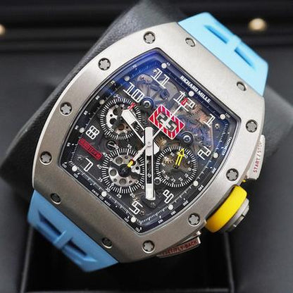 Richard Mille RM 011 RM11-FM Chronograph Felipe Massa Titanium 50mm Openworked Dial