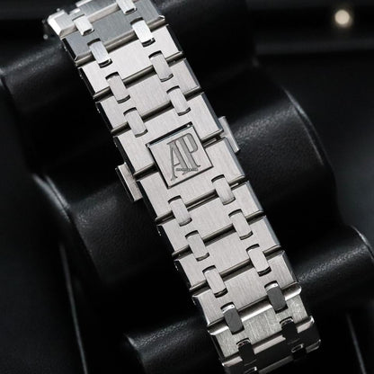 Audemars Piguet Royal Oak Chronograph Complete 41mm Black Dial Stainless Steel 26320ST Automatic