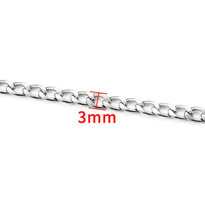 Stainless Steel NK Chain Fashion Jewelry Chain DIY Necklace