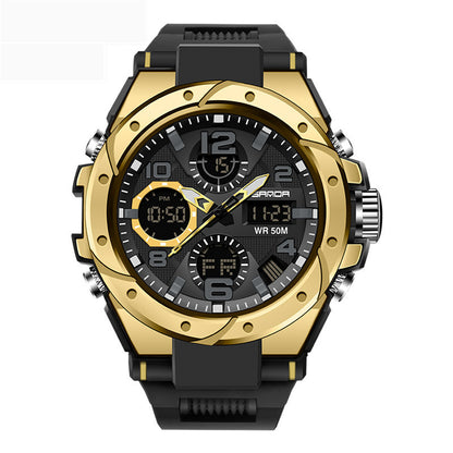 Men's Multifunctional Waterproof Quartz Watch For Sports