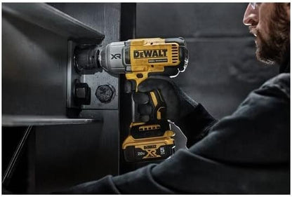 DEWALT 20V MAX XR 1/2 in. High Torque Impact Wrench with Hog Ring Anvil Kit (DCF900P2)