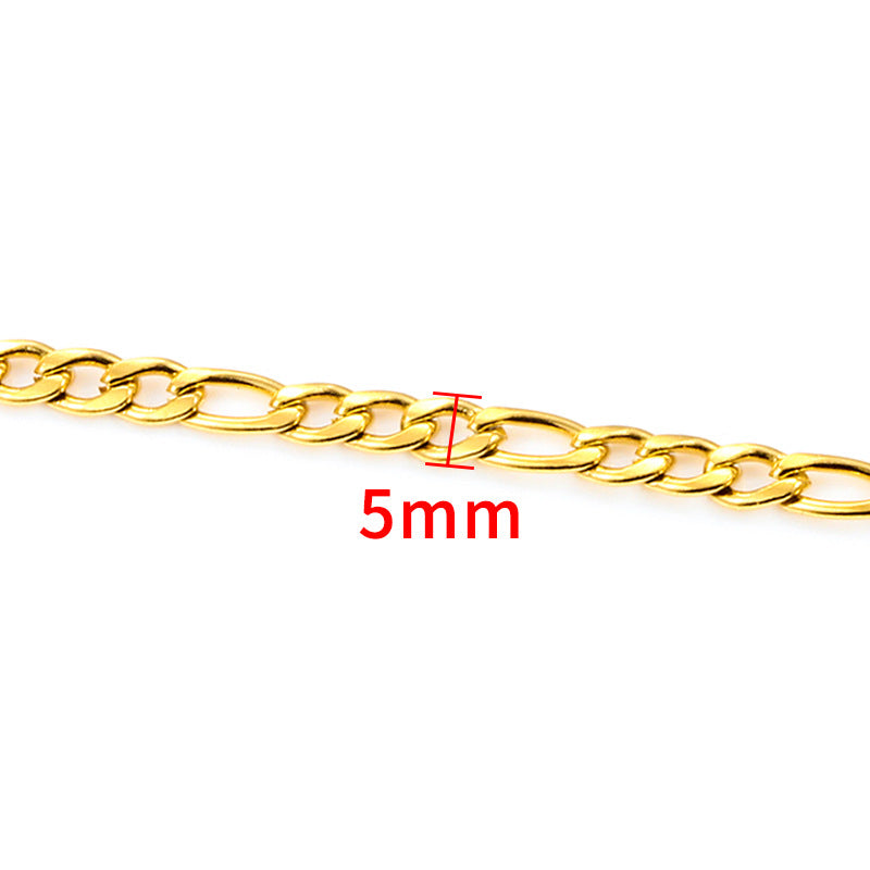 Stainless Steel NK Chain Fashion Jewelry Chain DIY Necklace