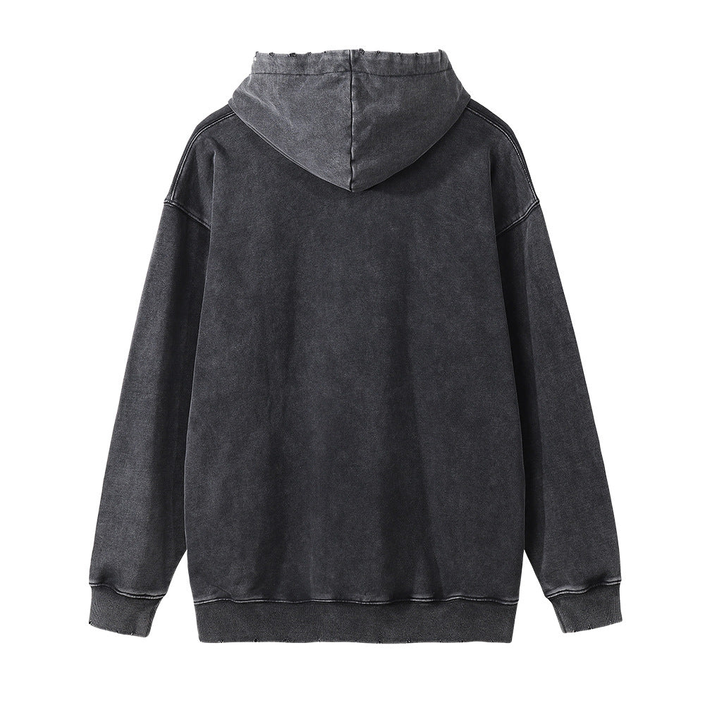 Fashion Personality Printed Hoodie Men