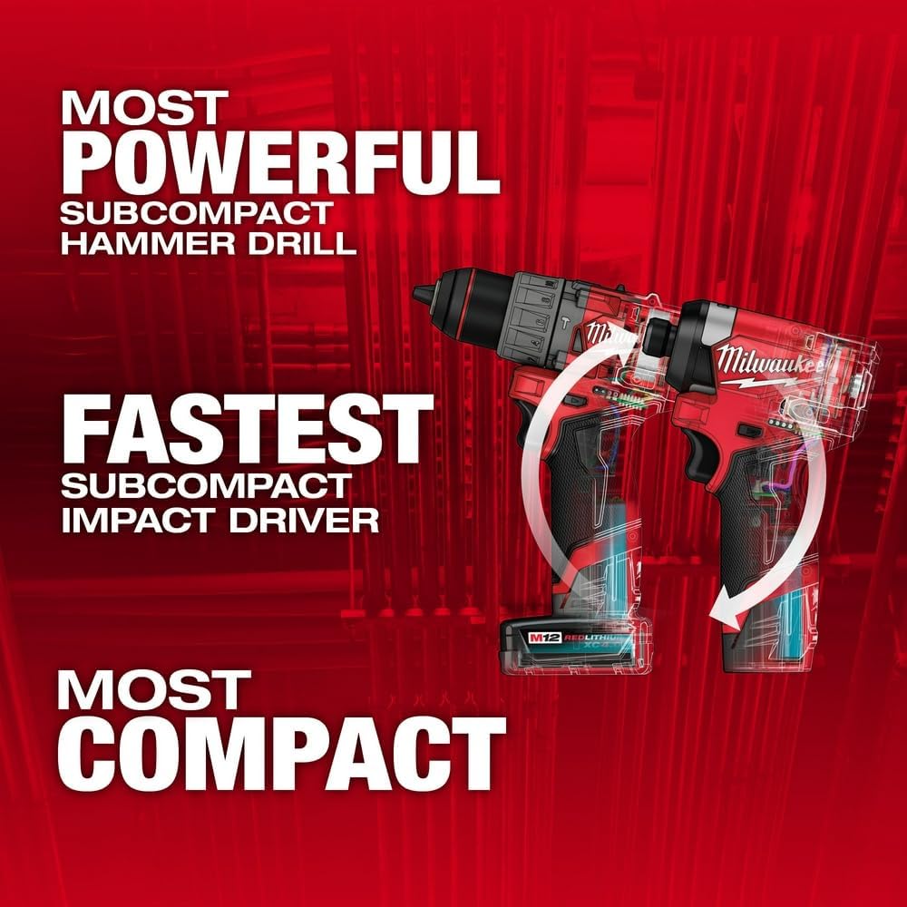 Milwaukee Electric - M12 Fuel. 2-Tool Combo KIT