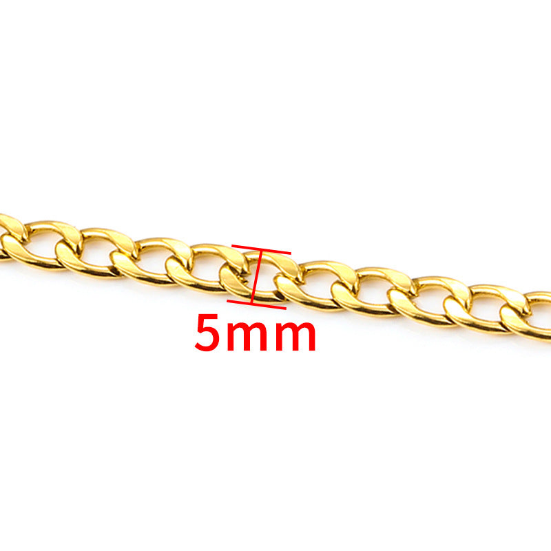 Stainless Steel NK Chain Fashion Jewelry Chain DIY Necklace
