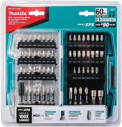 Makita E-01644 Impact XPS 60 Piece Impact Bit Set