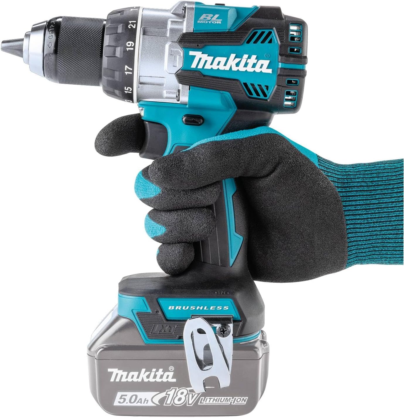 Makita XPH16Z 18V LXT® Lithium-Ion Compact Brushless Cordless 1/2" Hammer Driver-Drill, Tool Only | Lithium-Ion, Compact, Tool Only
