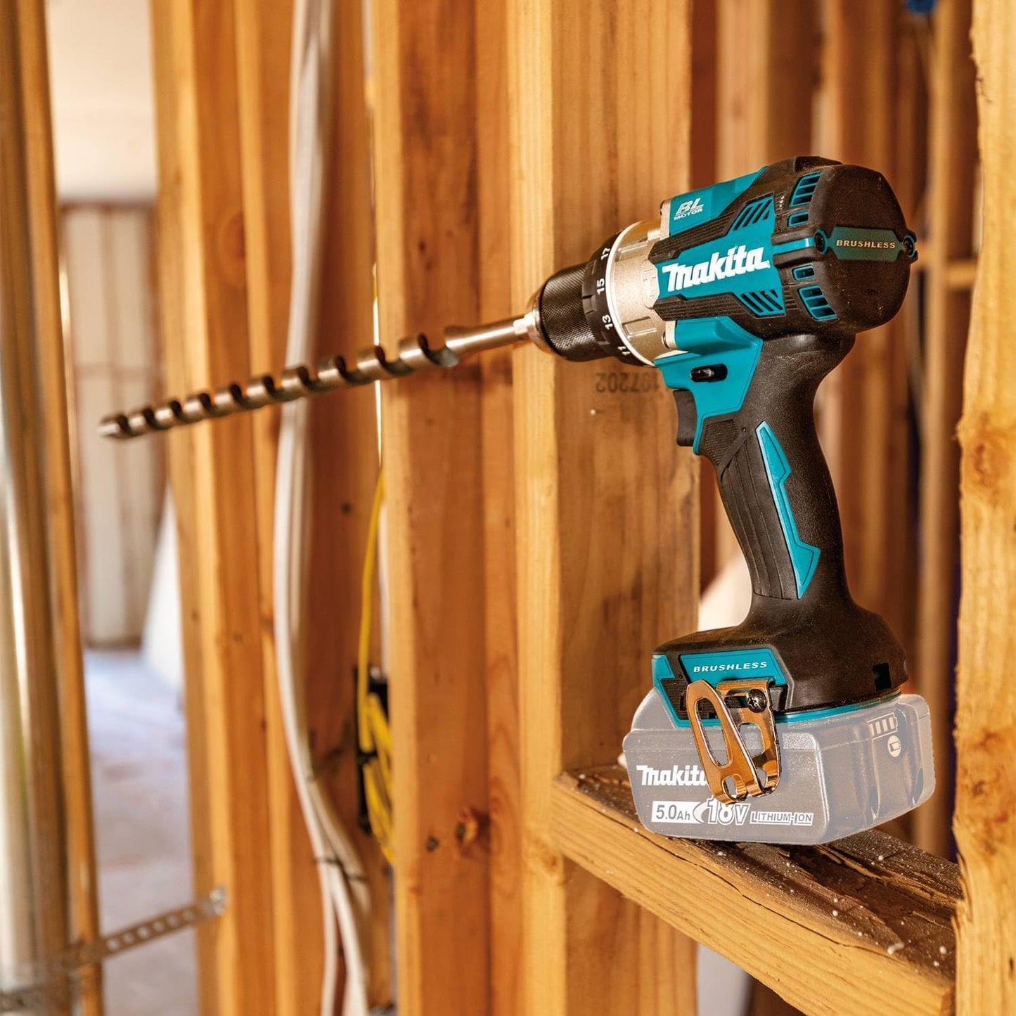 Makita XPH16Z 18V LXT® Lithium-Ion Compact Brushless Cordless 1/2" Hammer Driver-Drill, Tool Only | Lithium-Ion, Compact, Tool Only