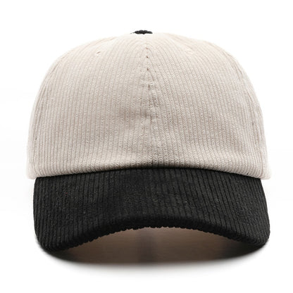 Women's Outdoor Solid Color Patchwork Baseball Cap