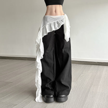 New Womens Fashion Ruffled Waist Cincherversatile And Figure-flattering