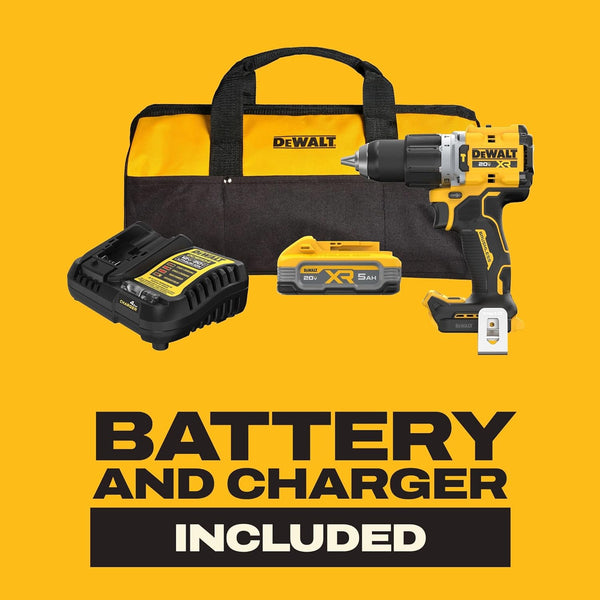 DEWALT 20V MAX Cordless Drill and Impact Driver, Power Drill Brushless 2-Tool Power Tool Combo Kit, Includes 2 Batteries, Charger and Bag (DCK277D2)