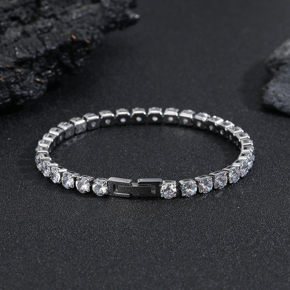 European And American Hip-hop Titanium Colorfast Bracelet