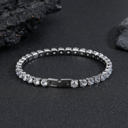 European And American Hip-hop Titanium Colorfast Bracelet