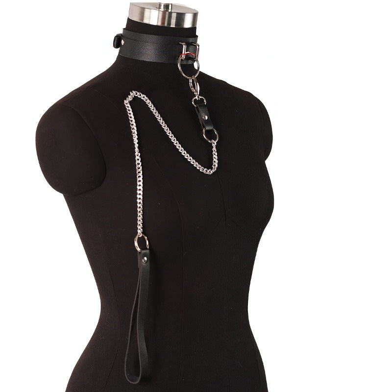 Sexy Harness Necklace Gothic Safety Belt