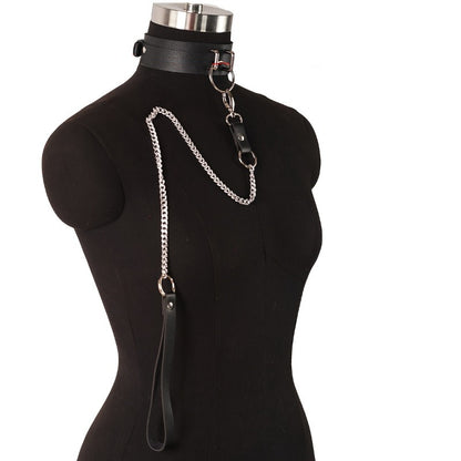 Sexy Harness Necklace Gothic Safety Belt