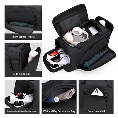 Men's Casual Lightweight Travel Tote Bag
