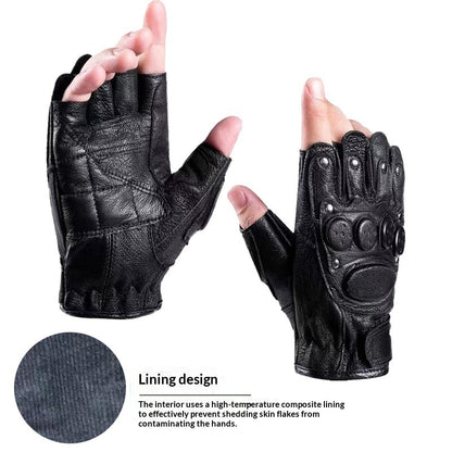 Outdoor Tactical Training Non-Slip Leather Gloves