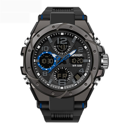 Men's Multifunctional Waterproof Quartz Watch For Sports