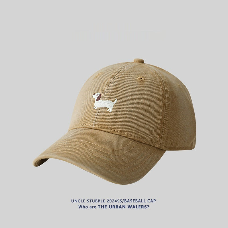 Dachshund Embroidered Baseball Cap For Women Versatile And Easy To Style