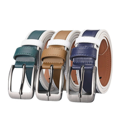 Fashionable Pin-Buckle Business-Grade Casual Belt