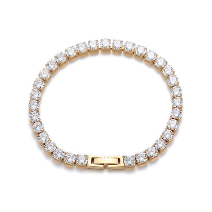 European And American Hip-hop Titanium Colorfast Bracelet