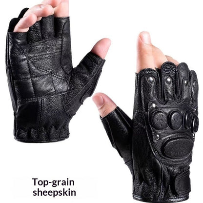 Outdoor Tactical Training Non-Slip Leather Gloves