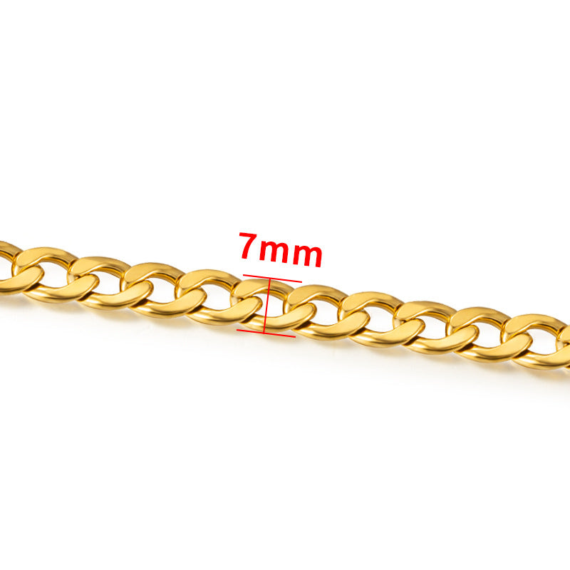 Stainless Steel NK Chain Fashion Jewelry Chain DIY Necklace