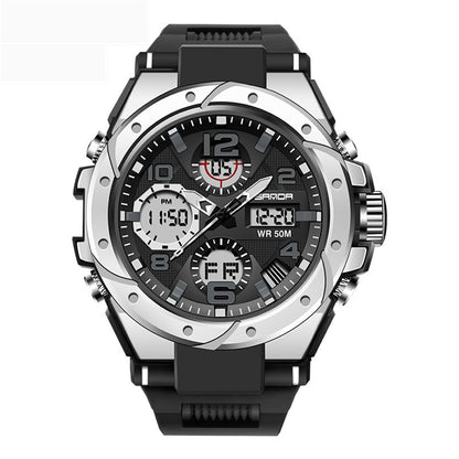 Men's Multifunctional Waterproof Quartz Watch For Sports