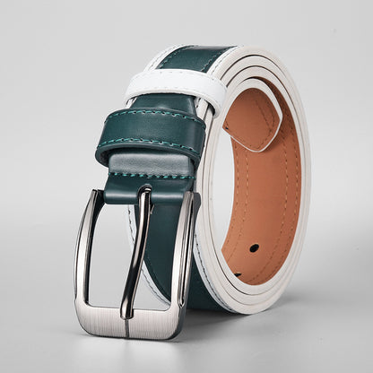 Fashionable Pin-Buckle Business-Grade Casual Belt